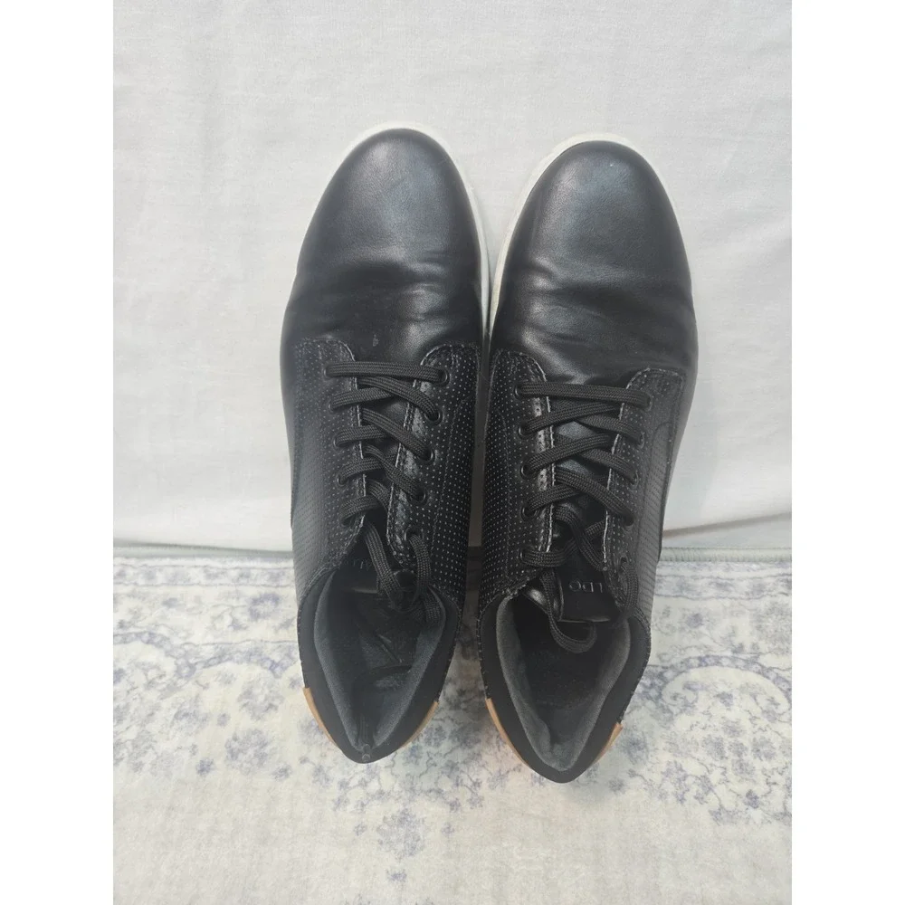 Aldo Men's Shoes Black‎ White Vilasen Oxford Size 10 Lace Up Perforated